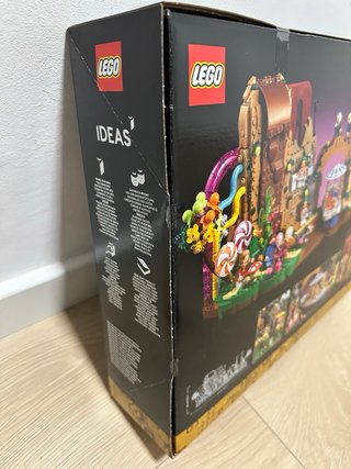 LEGO Ideas 21360 Willy Wonka Fábrica Chocolate
