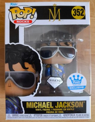 Funko Pop! Michael Jackson 352 Diamond Exclusive