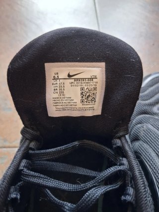 Nike Air Max Negras Talla 37.5