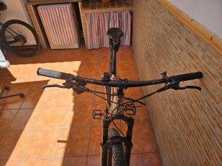 Bicicleta Mtb Rali 29" cascos  bolsa con luz regal