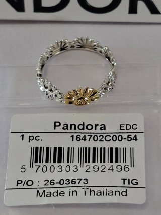 Anello Pandora Girasoli Sunflower 164702C00-54 ZYQ