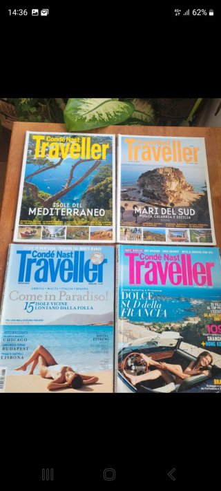 4 riviste Traveller