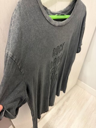 Camiseta Violeta by Mango Gris