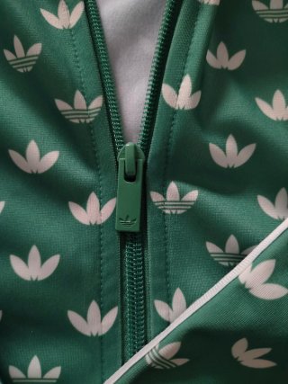 Chaqueta Adidas Logo Verde Mujer