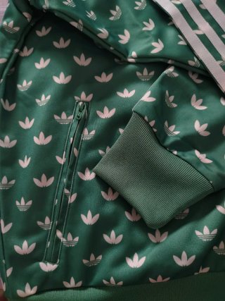 Chaqueta Adidas Logo Verde Mujer