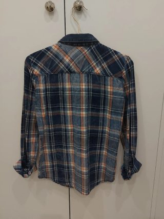 Camisa cuadros ONLY