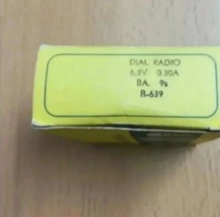 Bombilla Radio Antigua