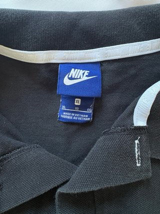 Polo Nike Negro Talla XL