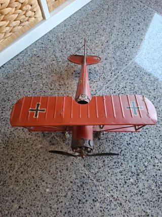 Avioneta antigua decoración