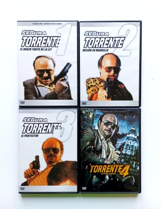 Torrente La Saga 1-4 DVD  Torrente dvd