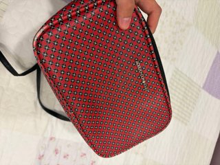 Bolso Adolfo Dominguez Rojo y Negro