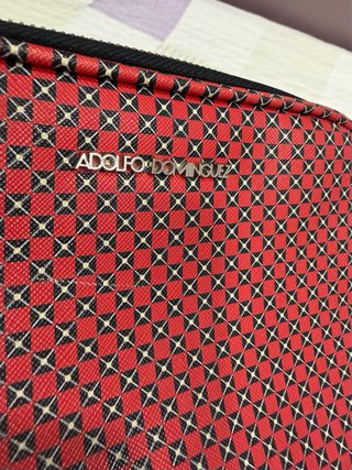 Bolso Adolfo Dominguez Rojo y Negro