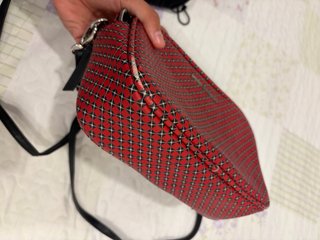 Bolso Adolfo Dominguez Rojo y Negro