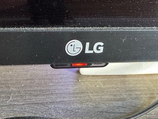 Televisión LG Negra