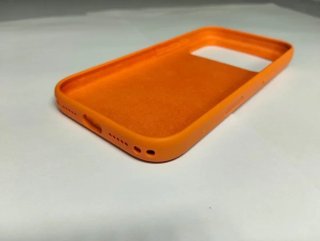 Apple Funda silicona MagSafe iPhone 17 Pro Naranja