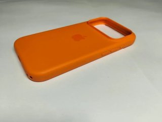 Apple Funda silicona MagSafe iPhone 17 Pro Naranja