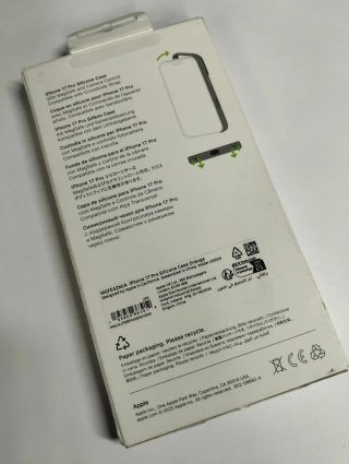 Apple Funda silicona MagSafe iPhone 17 Pro Naranja