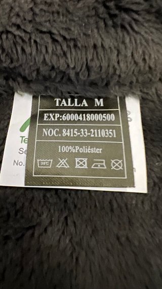 Forro Polar Ejército Español Talla M Nuevo