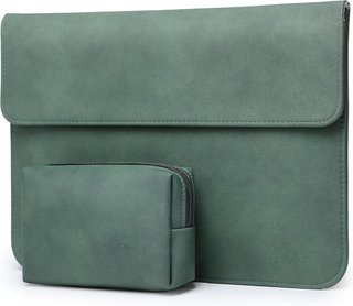 Funda portátil cuero microfibra protección MacBook