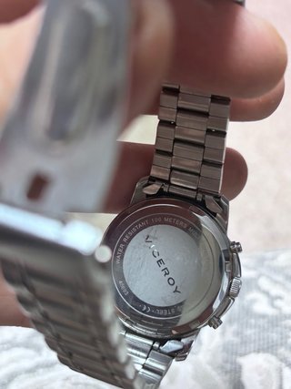 Reloj Viceroy Cronógrafo Negro y Plateado