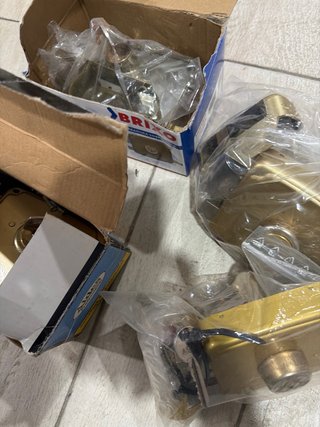 Cerradura de seguridad dorada 5 cerraduras por 15€