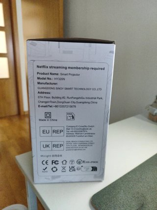Proyector MAGCUBIC 1080p Netflix