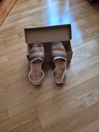 Sandalias Menorquinas Cuña Talla 41