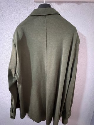 Chaqueta Dustin punto solapa caballero verde
