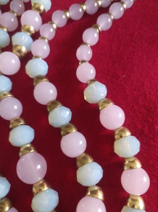 Jularna collana vintage multi filo