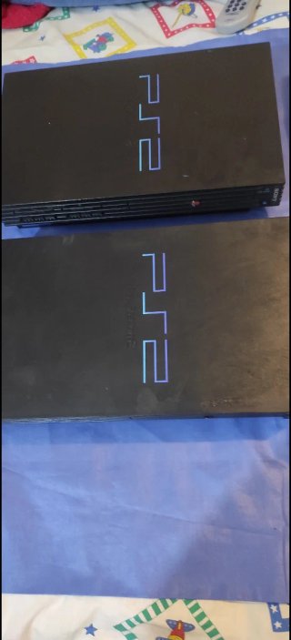 2 x PlayStation 2 (PS2) Negra