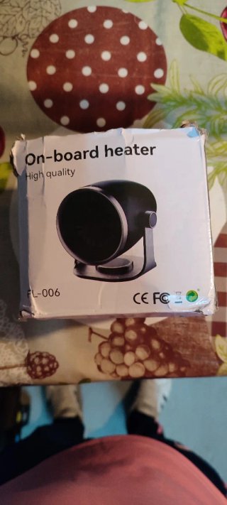 Calefactor para coche