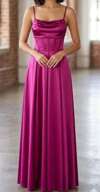 Vestido de fiesta  buganvilla