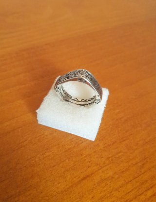 Anillo Vikingo Cuadrado