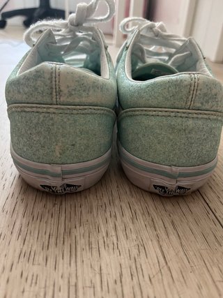 Zapatillas Vans Verde Glitter Talla 39