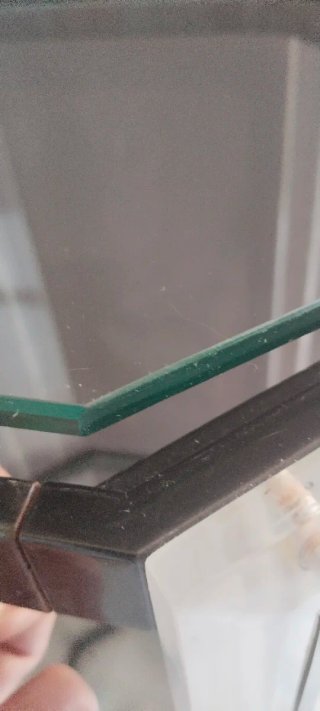 Columna estantería octogonal metacrilato cristal