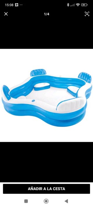 Piscina Hinchable Familiar NUEVA A ESTRENAR 229x22