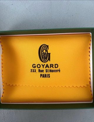 Portacarte Goyard Saint-Honoré Verde