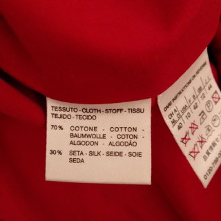 Giacca lunga Max Mara rossa
