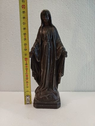 Figura Virgen María Metal
