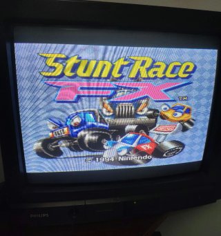 🇪🇦 Stunt Race FX PAL SNES Super Nintendo Pal Esp