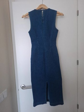 Vestido vaquero Stradivarius