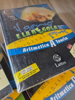 Lotto 18 Lotto libri di matematica