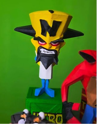 Diorama Crash Bandicoot Personaggi