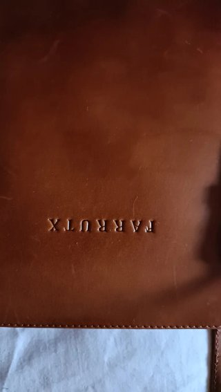 Bolso Farrutx Piel Marrón Vintage