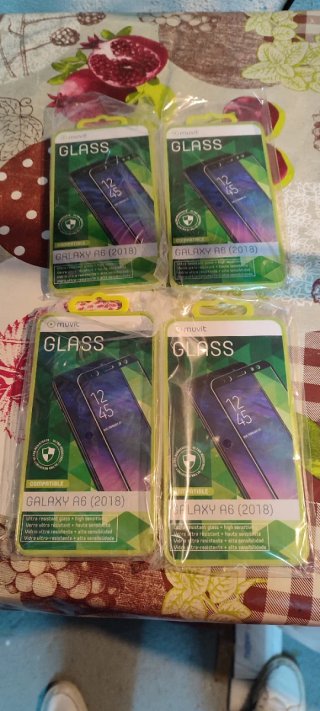 Cristal templado galaxy a6 2018