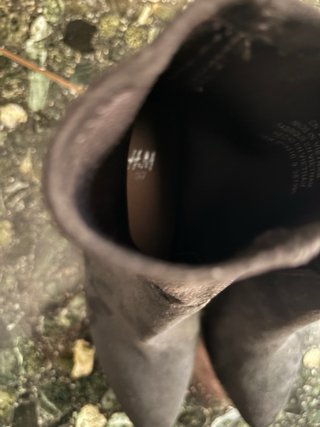 Stivaletti tacco 8cm alto neri