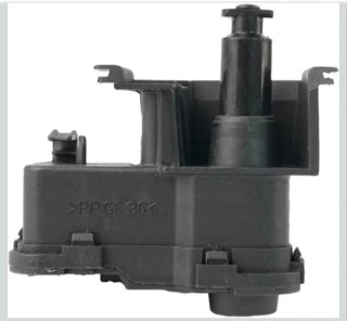 Tapa gasolina: motor actuador bloqueo combustible