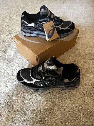 Scarpe Asics Uomo Nero Grigio