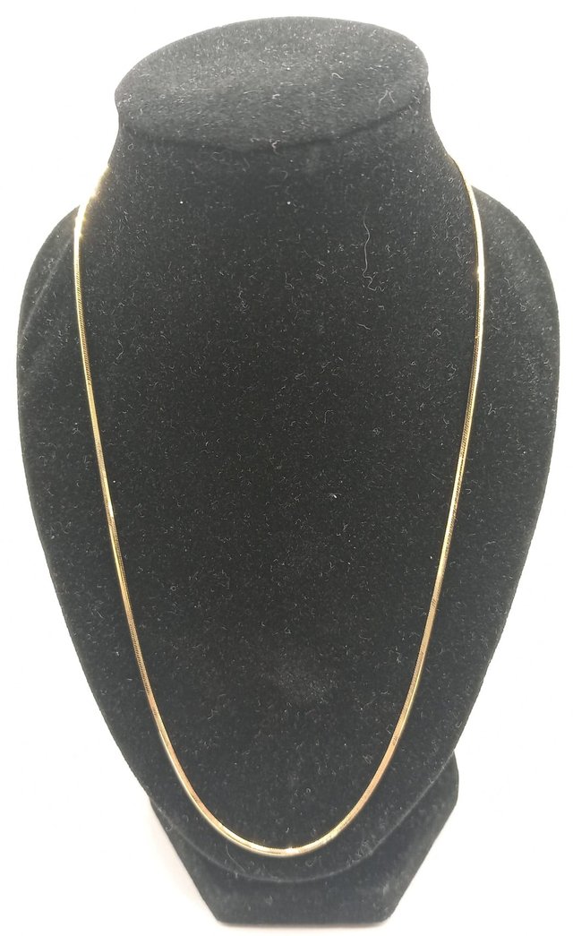 Cadena Topo de oro 18k, 4,74gr, Ref. O-401.