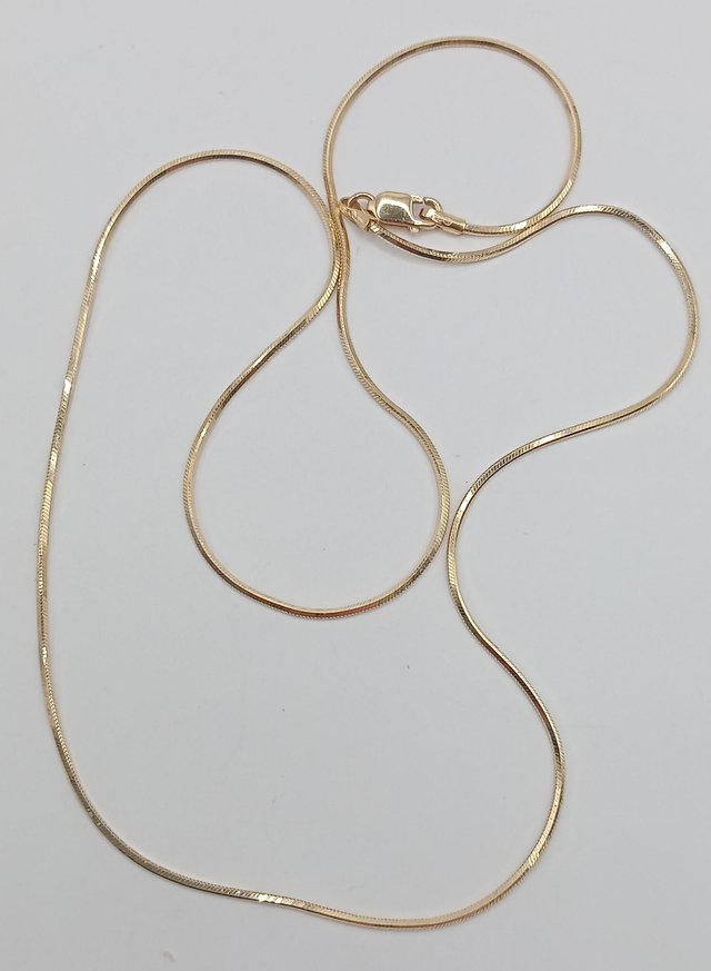 Cadena Topo de oro 18k, 4,74gr, Ref. O-401.